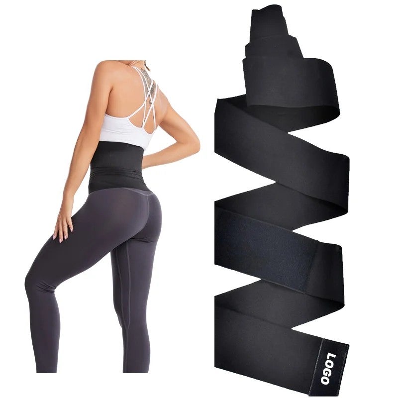 Bluejw Ladies Waist Trimmers Body Shaper - Tummy Control Belt Wrap for Women - Slimming Waist Trainer - Image 2