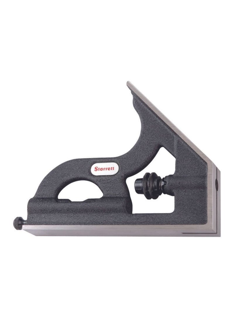 Starrett Starrett Square Head for 12300mm and Larger Combination Squares Combination Sets and Bevel Protractors  Black Wrinkle Finished Cast Iron Steel Center Head  H111224  - Image 1