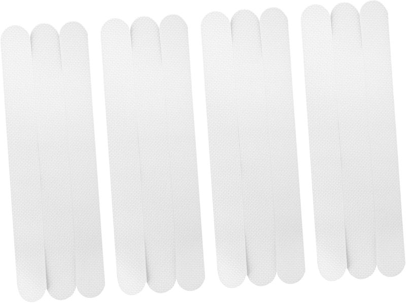 12 Pcs Transparent Non Slip Stickers For Bath Safety Shower Stairs And Floor - Image 1