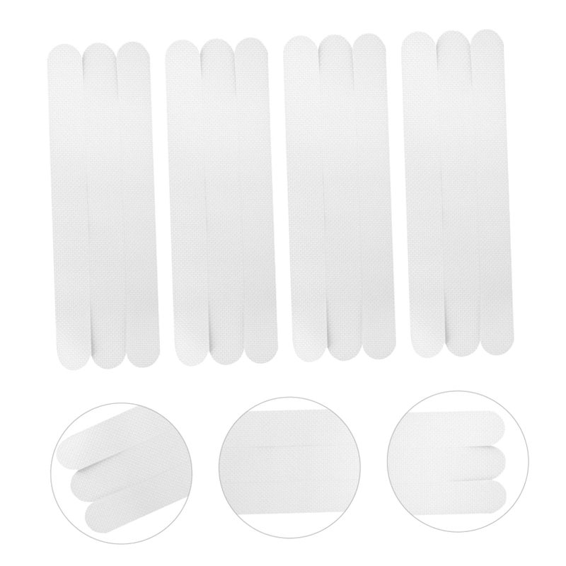 12 Pcs Transparent Non Slip Stickers For Bath Safety Shower Stairs And Floor - Image 3