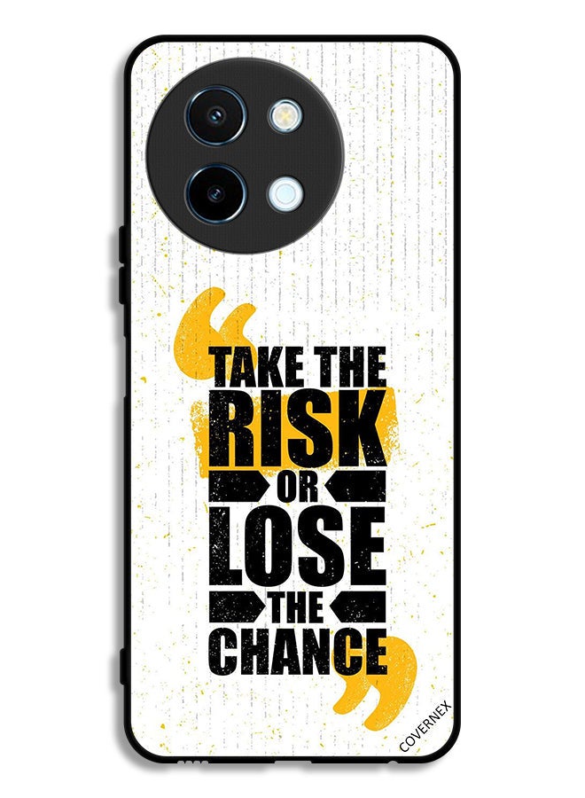 Covernex Vivo Y38 5G Protective Case Cover Take The Risk - Image 1