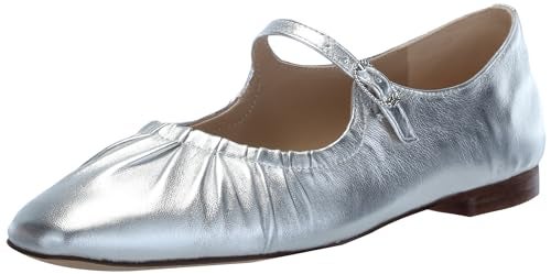 Sam Edelman Micah Mary Jane Flat Soft Silver 8.5 Medium - Image 3