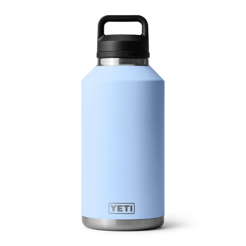 YETI Rambler 64 oz Bottle, Vacuum Insulated, Leakproof, Stainless Steel with Chug Cap, Big Sky Blue - Image 3