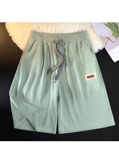 Generic Breathable Basketball Shorts Mens Ice Silk Casual Green  - Image 1