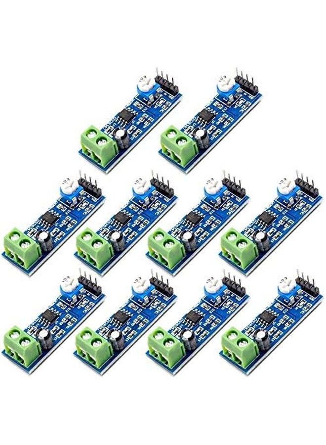 وحدة مكبر الصوت LM386 200 مرة كسب لوحة أحادية المدخل 5V 12V لأردوينو EK1236 - Image 2