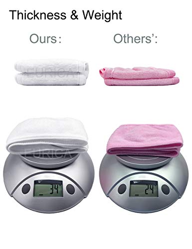 EUICAE Spa Headband Sweat Towel Wrap Non-Slip Stretchable Washable for Face Wash, Facial Treatment, Sports (White 5pcs) - Image 3