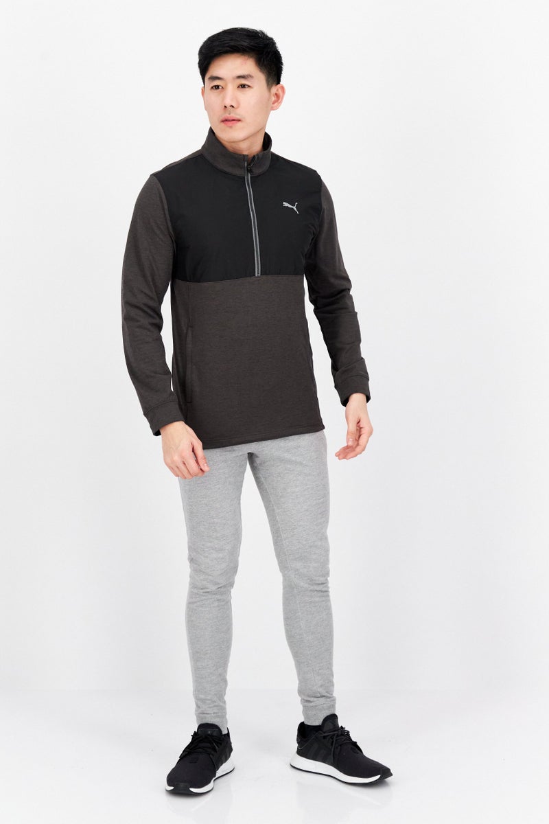 PUMA Men Sportswear Fit Training Sweatshirt, Black - Image 4