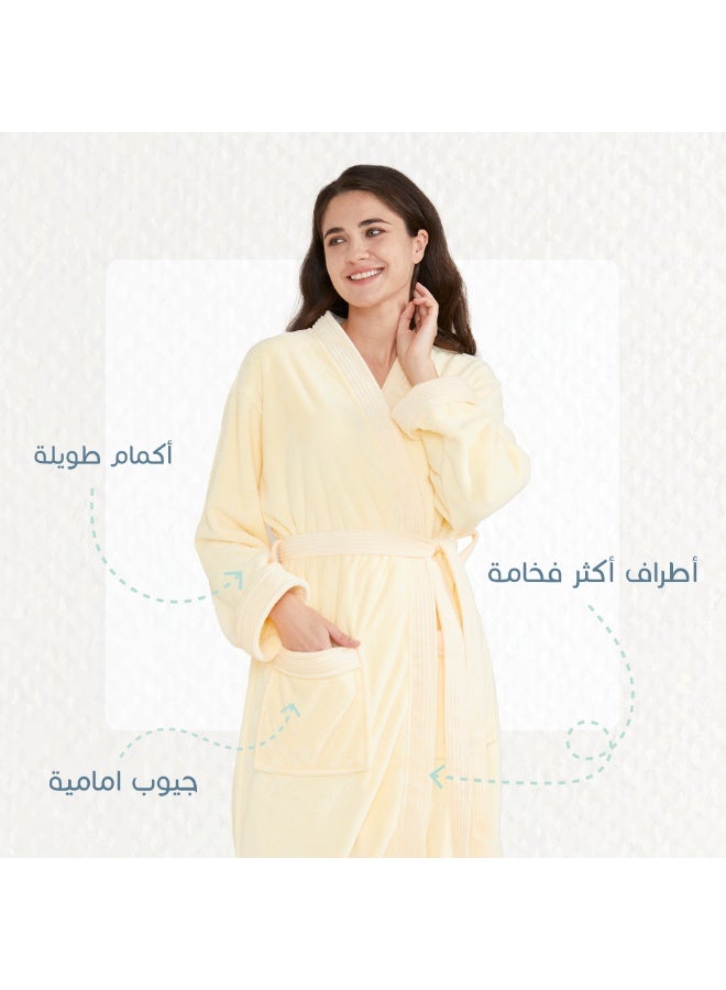 ريفي روب استحمام مودرن من ريفي، ليموني - Image 5