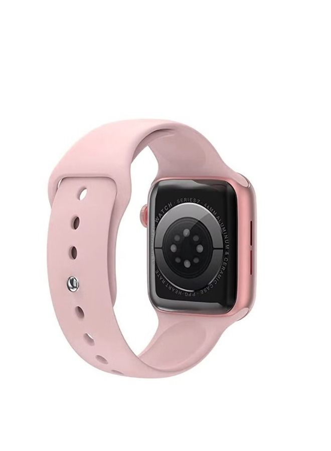 HD Full Screen Smart Watch Pink For Women's - Image 3