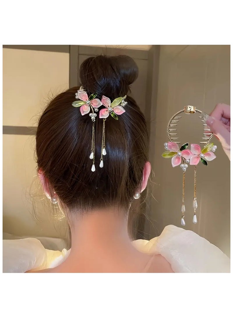 KM Bon Tassel Hair Stylish and trendy clip suitable for all ages - Image 3