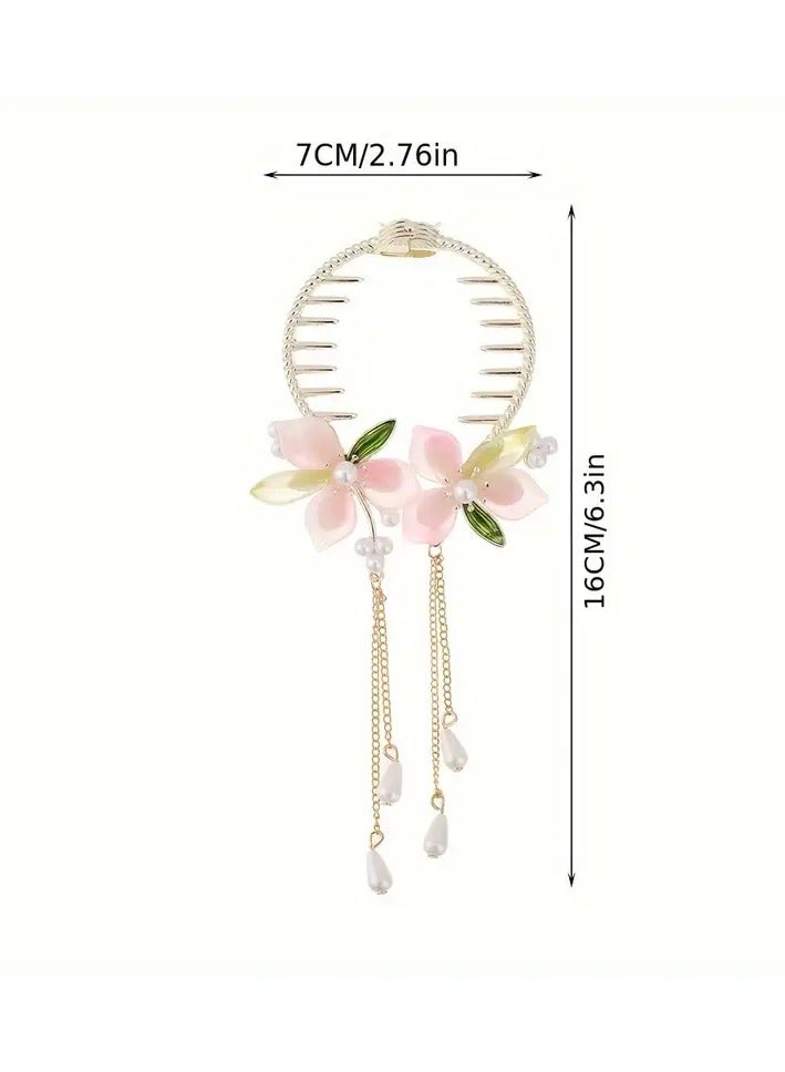 KM Bon Tassel Hair Stylish and trendy clip suitable for all ages - Image 2