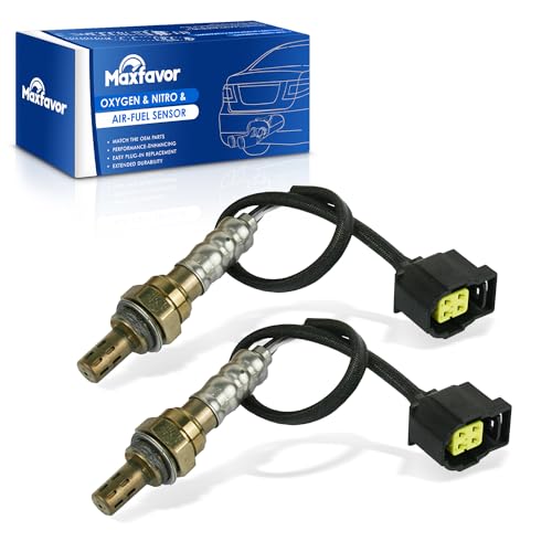 MAXFAVOR 2Pcs Oxygen Sensor Replacement for Chrysler 300 2011 2012 2013 2014 Dodge Challenger Charger Durango Jeep Grand Cherokee 234-4545 x2 O2 Sensor - Image 1