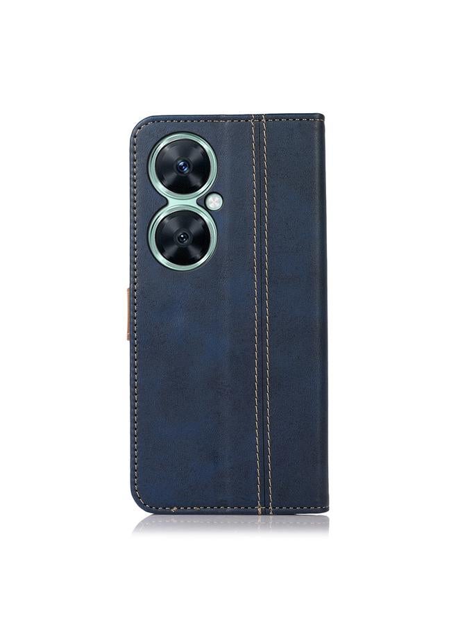 S-TOP Case For Honor 90 Lite Stitching Thread Calf Texture Leather Phone Case - Image 3