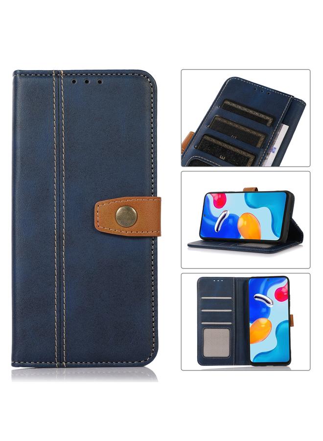 S-TOP Case For Honor 90 Lite Stitching Thread Calf Texture Leather Phone Case - Image 1