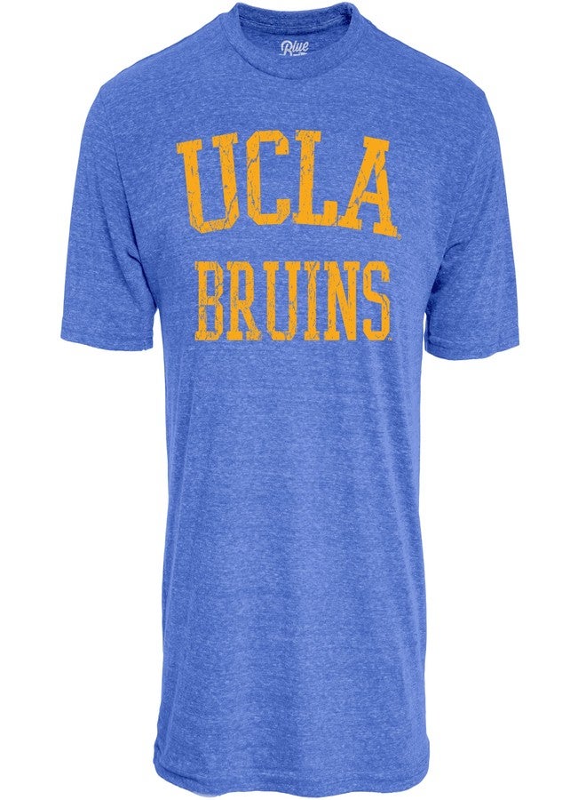 Blue 84 Men's UCLA Bruins T Shirt Tri-Blend Team Color, Ucla Bruins Royal, Large - Image 1