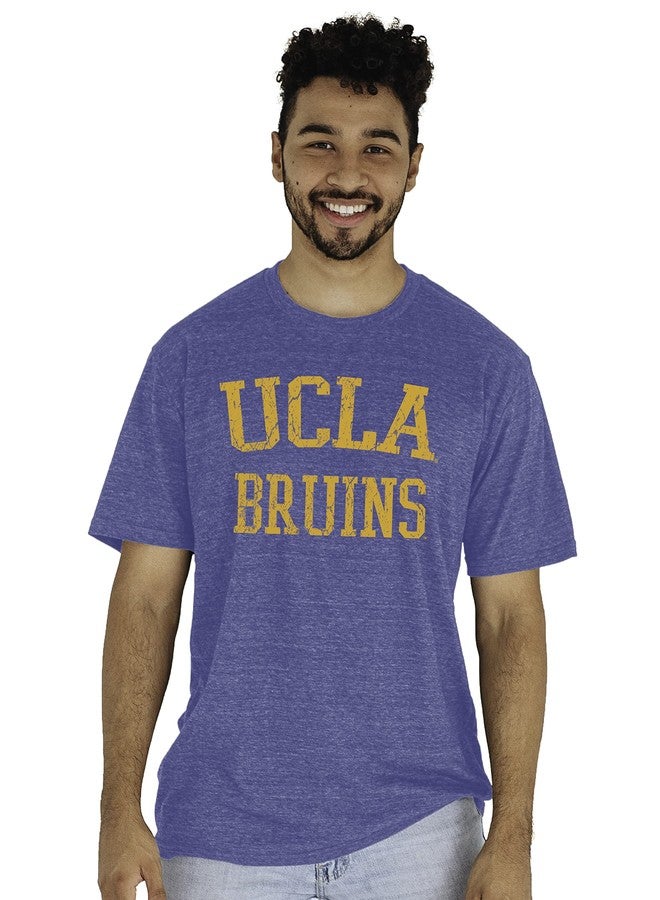 Blue 84 Men's UCLA Bruins T Shirt Tri-Blend Team Color, Ucla Bruins Royal, Large - Image 2