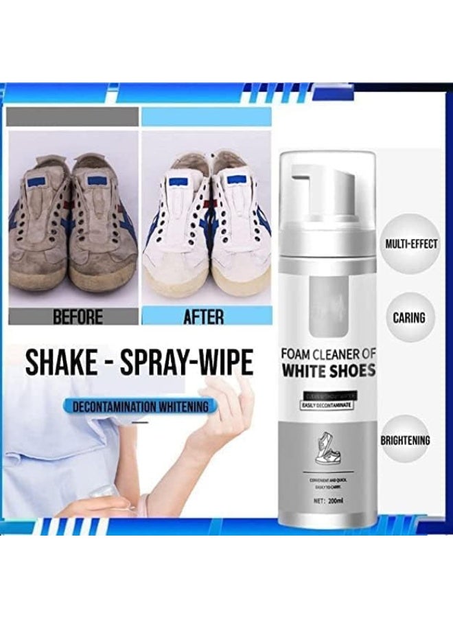 Shoe Cleaner and Fabric Cleaner Foam Solution | Works on Leather, Whites, Nubuck, Golf Shoes, Basketball Shoes, Boots, Sandals, Home and Car Upholstery - Image 5