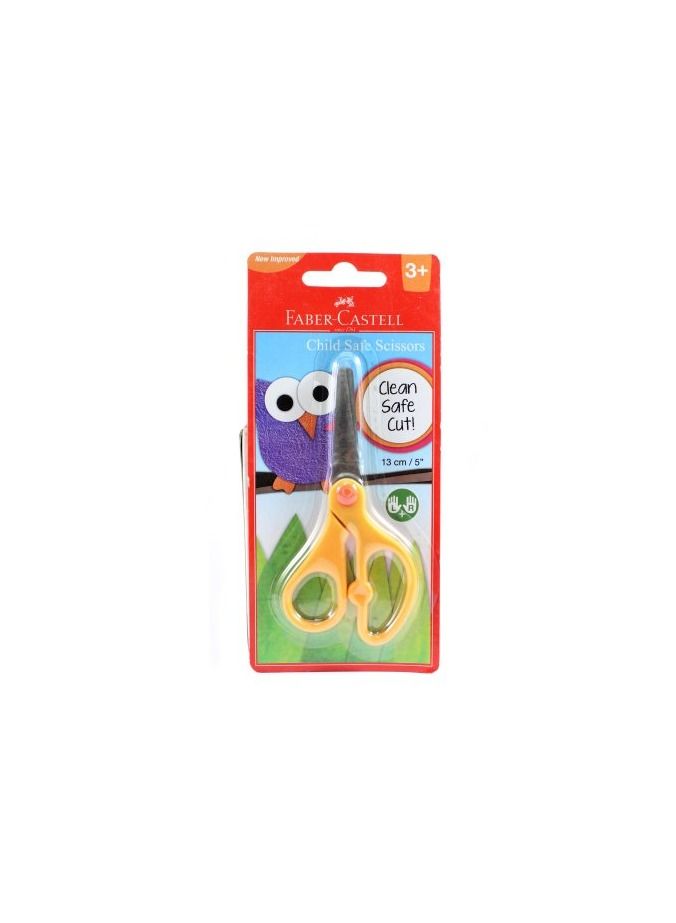 FABER-CASTELL 1-Piece Child Safe Scissors Assorted Colors - Image 4