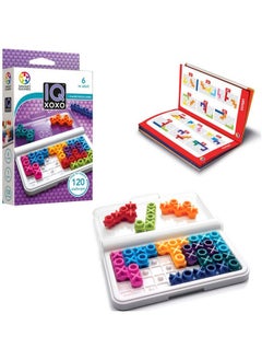 SmartGames SmartGames IQ XOXO Portable Travel Game Featuring 120 Challenges for Ages 6 - Adult  - Image 1
