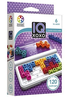 SmartGames SmartGames IQ XOXO Portable Travel Game Featuring 120 Challenges for Ages 6 - Adult  - Image 2
