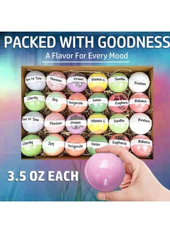 Bulk Bath Bombs Gift Set - 24 Nurture Me Organic Bath Bomb Kit - Moisturizing Bath Bombs Bath Gift Set - Best Birthday Gifts For Women, Mom, Girls, Teens, Her - pzsku/ZD59CE9D09BDF7D0F6762Z/45/_/1730799290/eafe4c9e-f08a-474a-8edc-6c9a746f43e5