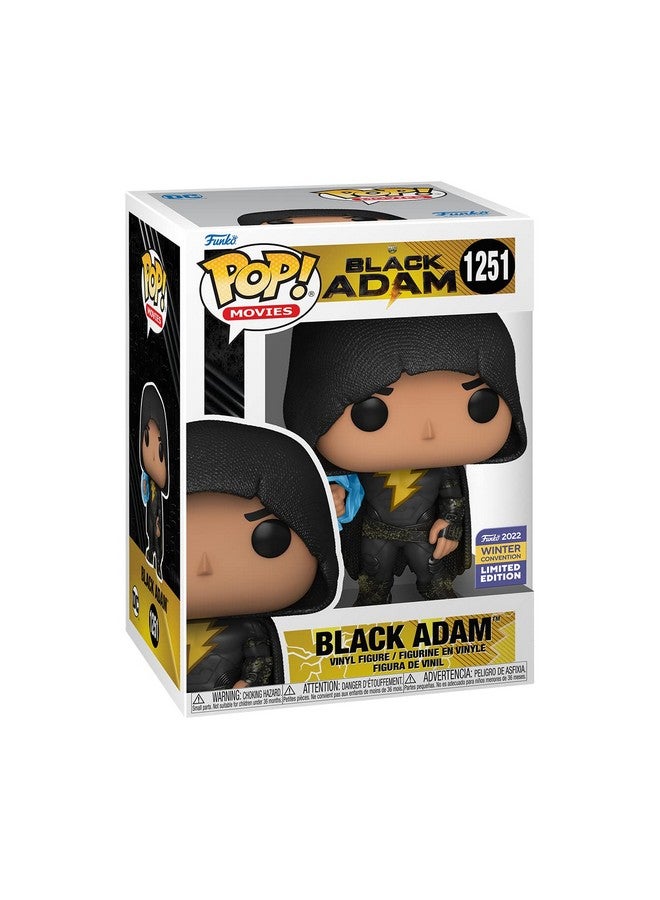 Funko Pop! Movies: Black Adam - Black Adam, Winter Convention Exclusive - Image 2