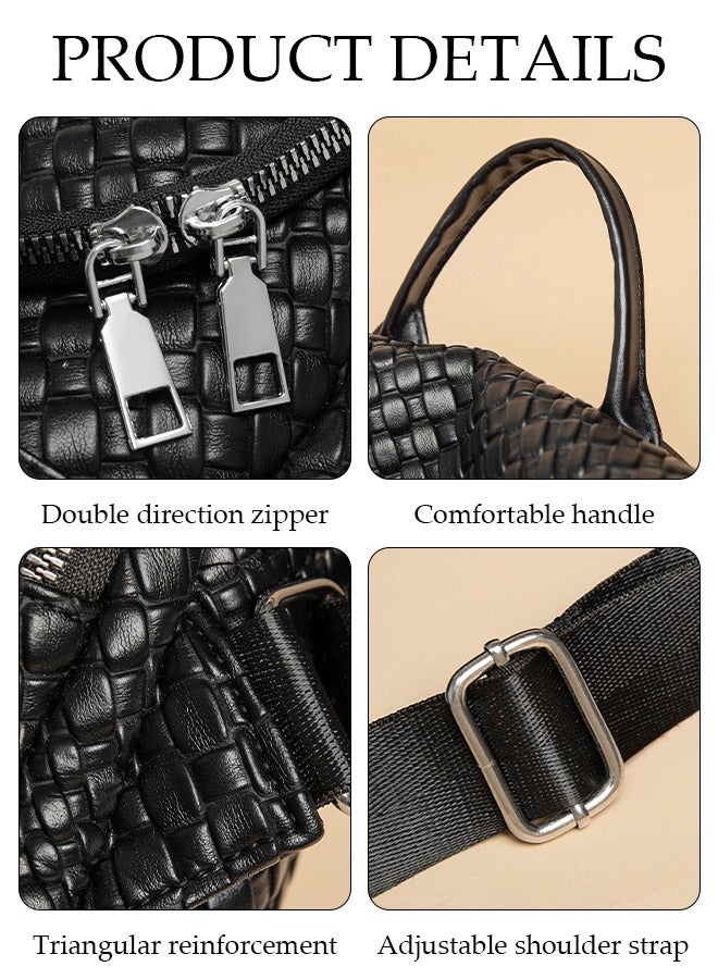 DUNISO 2 in 1 Women's Backpack Fashionable Travel Backpack For Women Large Capacity School Backpack Shoulder Bag with Detachable Shoulder Strap For College Girls Students - Image 3