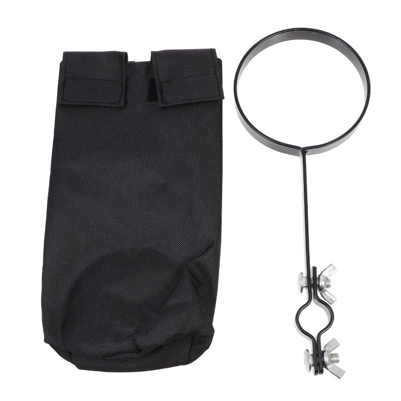 Black Drumstick Storage Tube Pouch Sturdy Portable Holder for Practice and Performance - Image 2