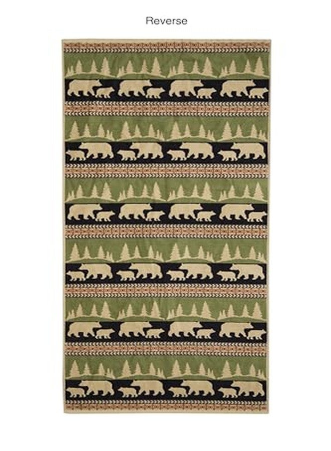 Carstens, Inc. Bear Rustic Décor Bath Towel - Image 2