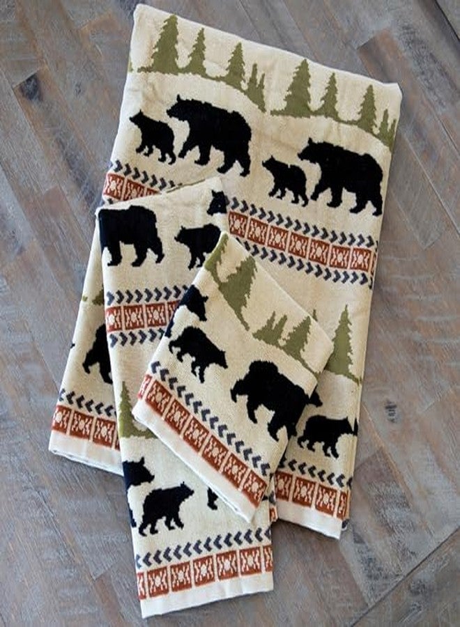 Carstens, Inc. Bear Rustic Décor Bath Towel - Image 4
