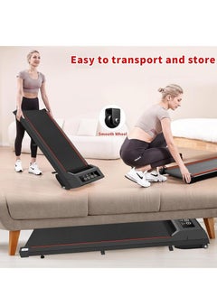 Yoawllty Walking Pad,Under Desk Treadmill,Walking Mat for Home,Portable Walking Pad Treadmill Running Device for Home and Office Remote Control in LED Display  - Image 2
