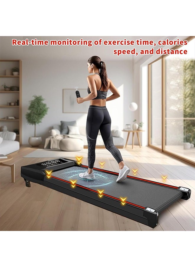 Yoawllty - Walking Pad,Under Desk Treadmill,Walking Mat for Home,Portable Walking Pad Treadmill Running Device for Home and Office Remote Control in LED Display - Image 1