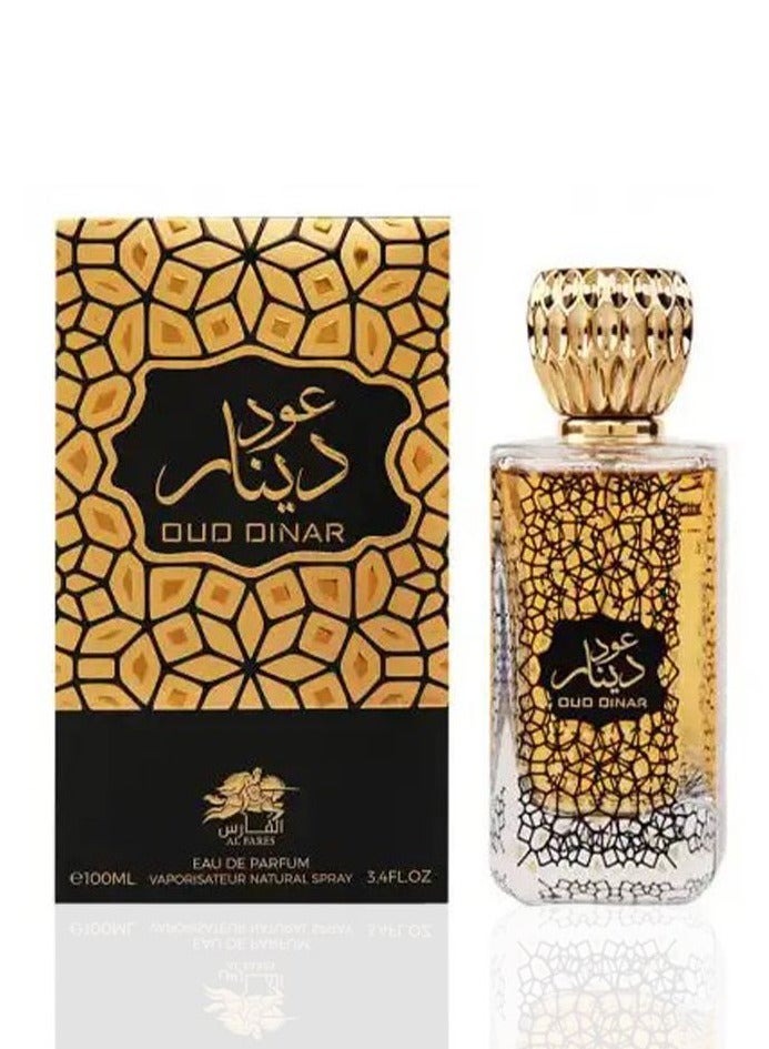 الفارس عطر عود دينار او دى بارفان من الفارس  للجنسين - 100مل - Image 2
