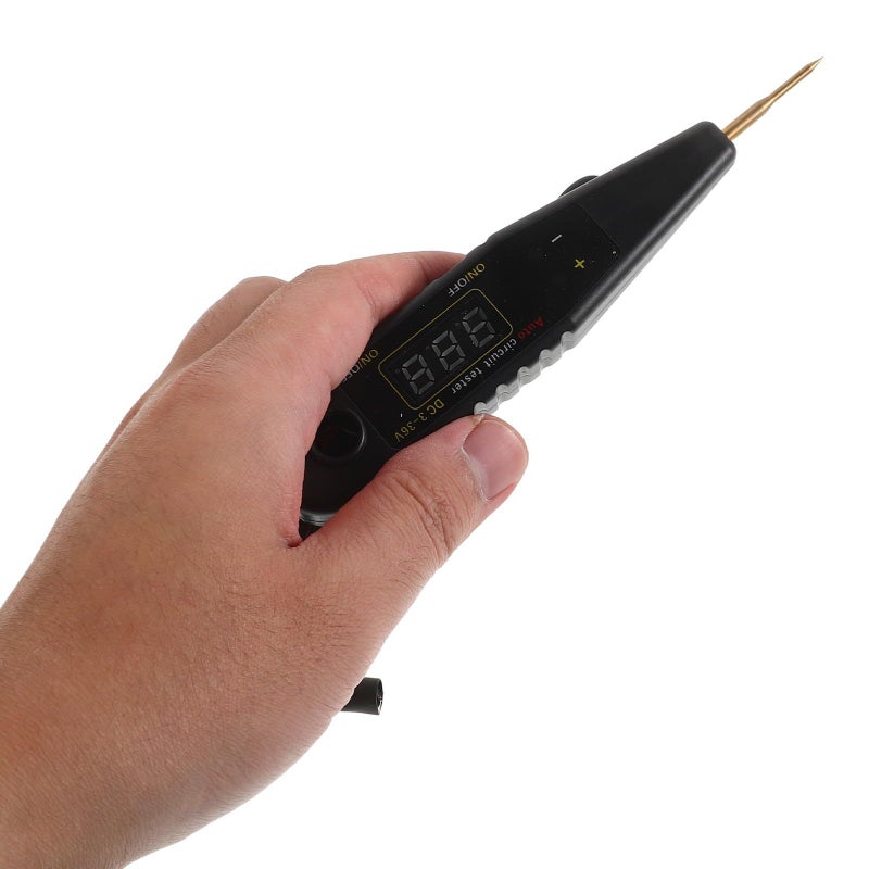 Digital Automotive LED Voltage Tester Pen with Circuit Breaker Finder and Fuse Tester for Electrical Wire Testing and DIY Auto Repair - Image 4