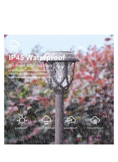 Y&D Solar Lights Outdoor Decorative, Pathway Outdoor, Powered Garden Yard for Walkway Sidewalk Driveway  - Image 2