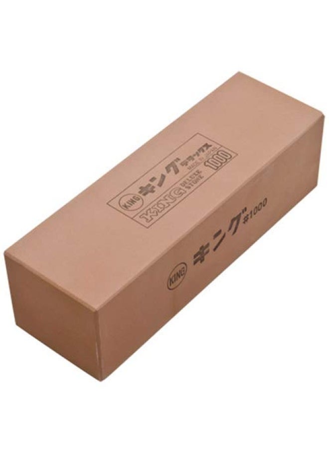 King - King Medium Grain Sharpening Stone 1000 M 8 1 4 Long - Image 1