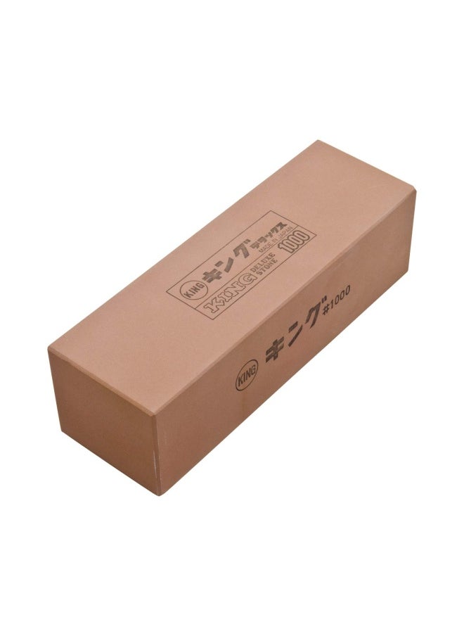 King - King Medium Grain Sharpening Stone 1000 M 8 1 4 Long - Image 1