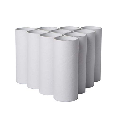 Bargain Paradise 30 Pack Craft Rolls - Thick Cardboard Tubes for Crafts - Round Cardboard Tubes - Craft Tubes - Craft Round Tubes - Paper Tube for Arts & Crafts - 1.57 x 3.9 Inches - White - Image 3