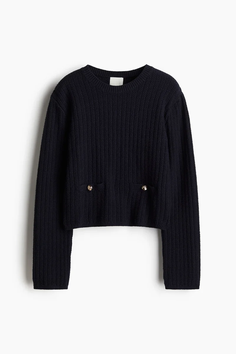 H&M Moss-knit jumper