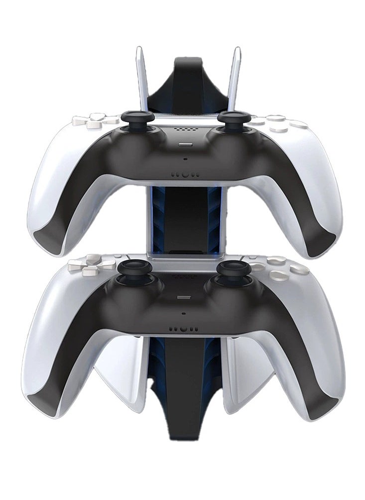 DOBE - Ps5 Charging Station,Fast Ps5 Controller Charger For Playstation 5 Dualsense Controller, Upgrade Ps5 Charging Dock , Ps5 Charger For Dual Ps5 Controller With Blue LED Indicator, Usb - Image 1