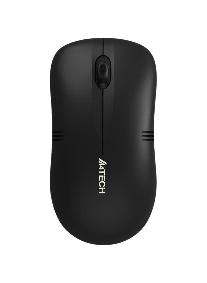 A4TECH Wg-100 Wireless Mouse, Laptop And Desktop Computer Office Home Portable Energy-Saving Mouse, Usb Interface, Black - Image 1