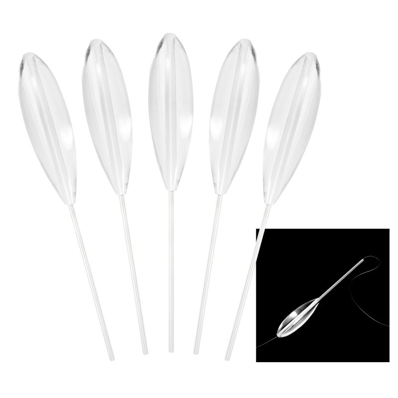 Casting Bobbers 10g Toughest Acrylic Durable - Center Line Feed Clear Design Sinking Bobbers for Fly Fishing Anglers - Image 1