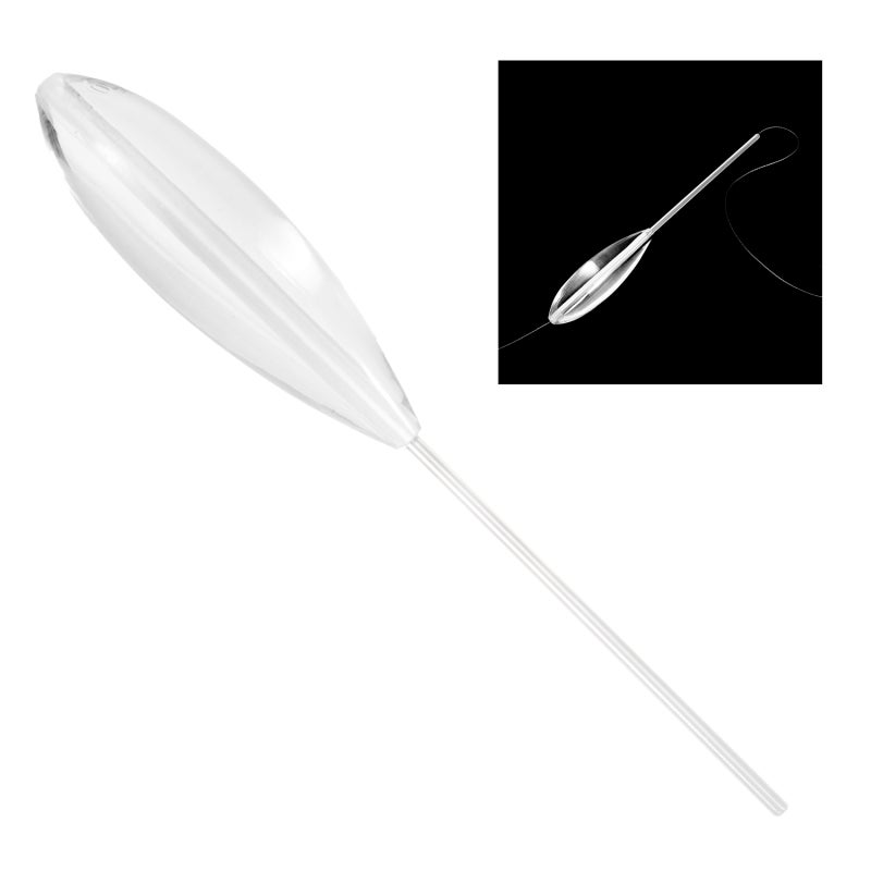 Casting Bobbers 10g Toughest Acrylic Durable - Center Line Feed Clear Design Sinking Bobbers for Fly Fishing Anglers - Image 3