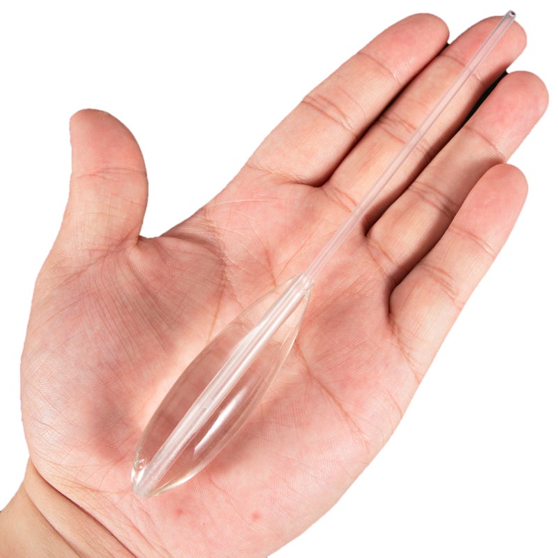 Casting Bobbers 10g Toughest Acrylic Durable - Center Line Feed Clear Design Sinking Bobbers for Fly Fishing Anglers - Image 4