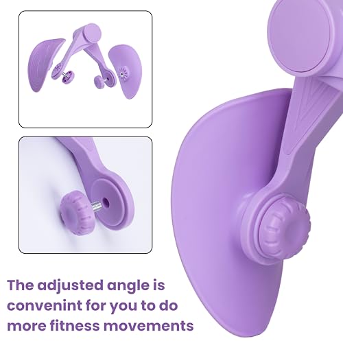 PRANIJ Hip Pelvic Trainer for Men, Women | Thigh Master & Inner Thigh Exerciser | Postpartum Pelvic Floor Strengthening, Leg, Butt Workout Equipment | Portable Fitness Tool for Home Gym Office - Image 2