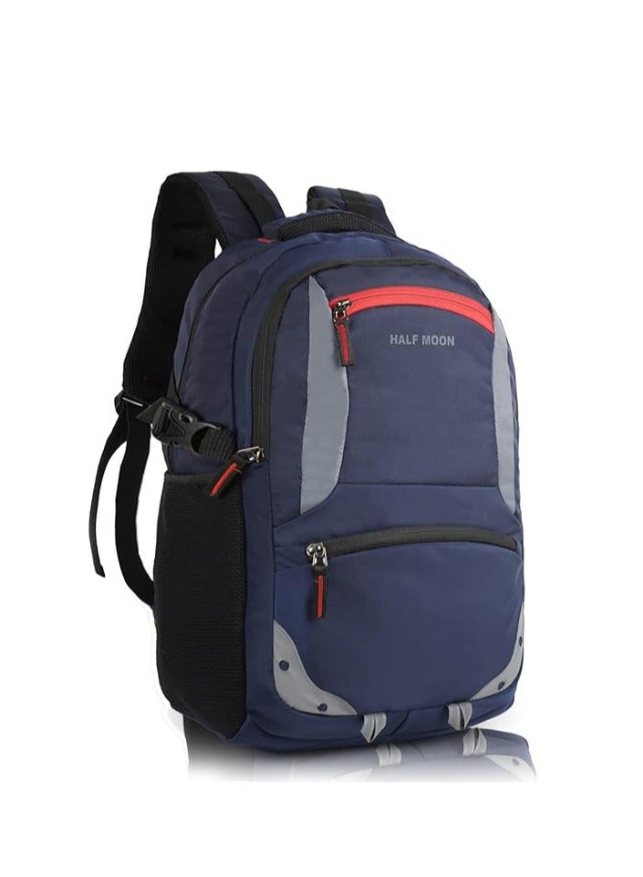 Half Moon Bay Half Moon Large 37L Laptop Bag Backpack for men Women Boys and Girls Luggage Travel Bags with 17.3 inches Laptop Compartment  Rain Cover - Image 1