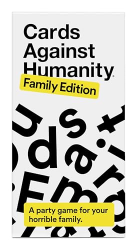Cards Against Humanity بطاقات ضد الإنسانية - إصدار العائلة للأعمار من 8 سنوات - لعبة حفلات لعائلتك الرهيبة - Image 1
