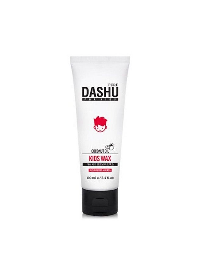 Dashu Kids Coconut Hard Wax 3.38Fl Oz Kids Hair Styling Wax Strong Hold Lderived Ingredients Kids Friendly Easy Washoff Nontoxic  - Image 2