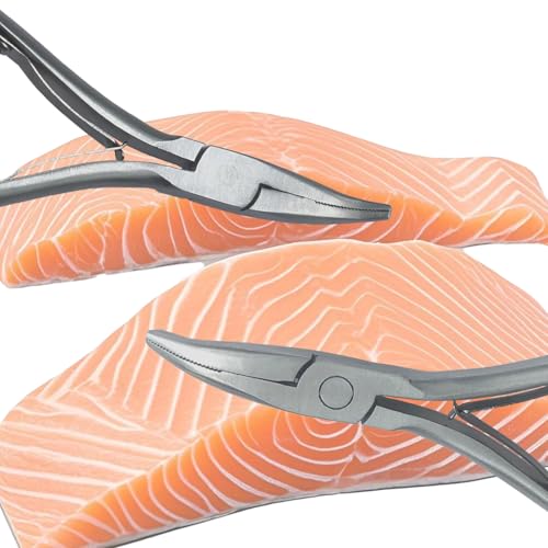MAGIICZOL 3 PCS Fish Bone Tweezers Bone Pliers, Stainless Steel Fish Deboning Tools - Image 5