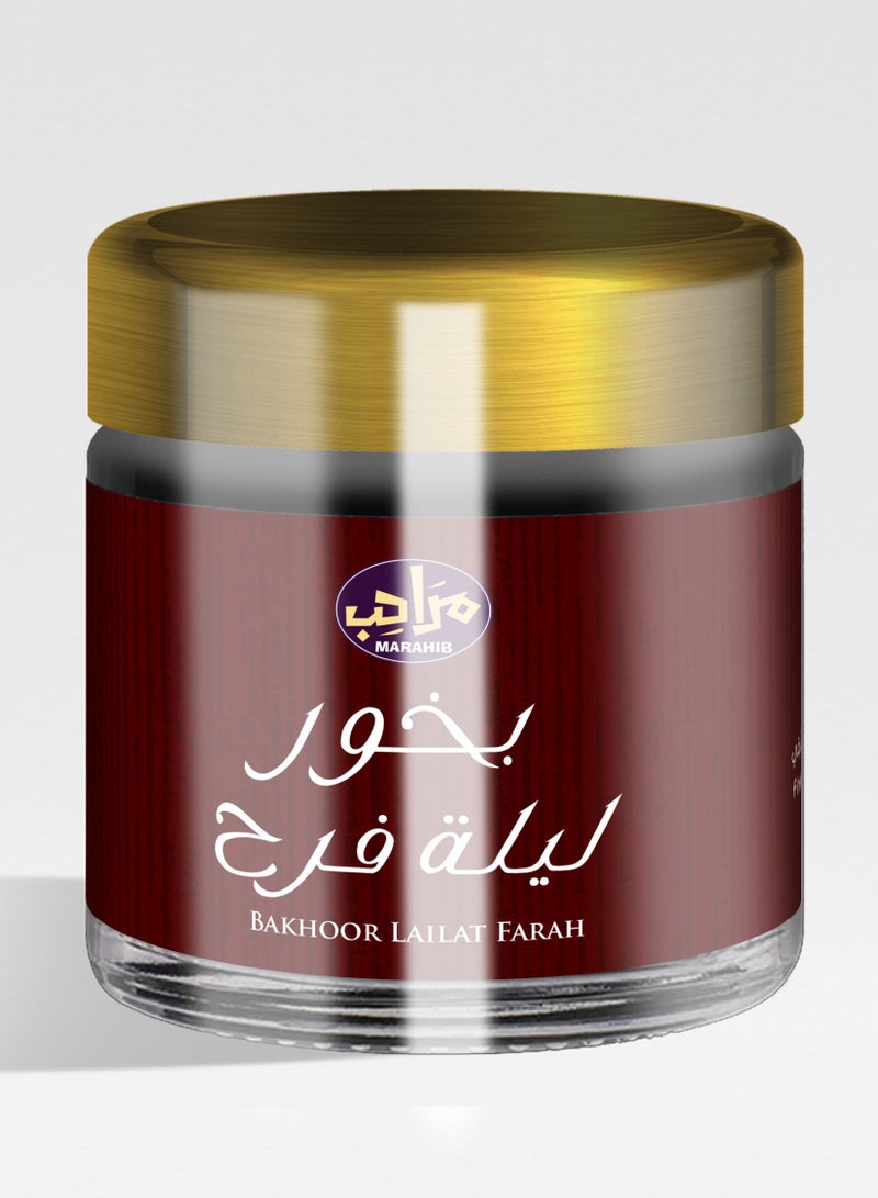 MARAHIB Bakhoor Lailat Farah 30 g - Image 3